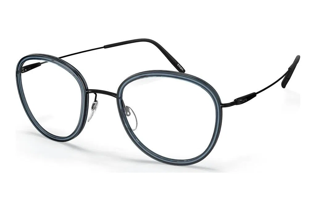 Silhouette Dynamics Colorwave Contour 5581 Eyeglasses - Ruthenium / Graphite - view 4